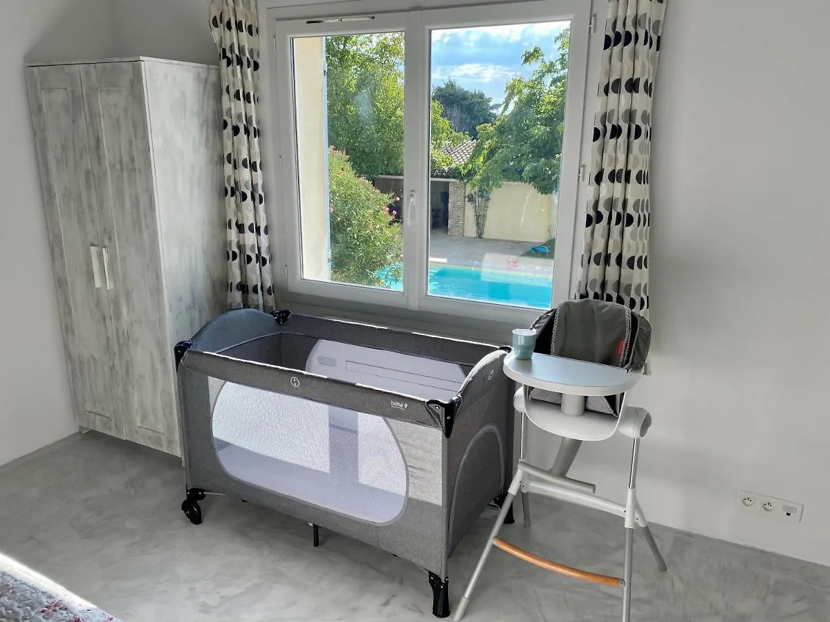 Jardins De La Sorguette - Villa De Campagne Climatisee - Piscine & Jaccuzy Monteux